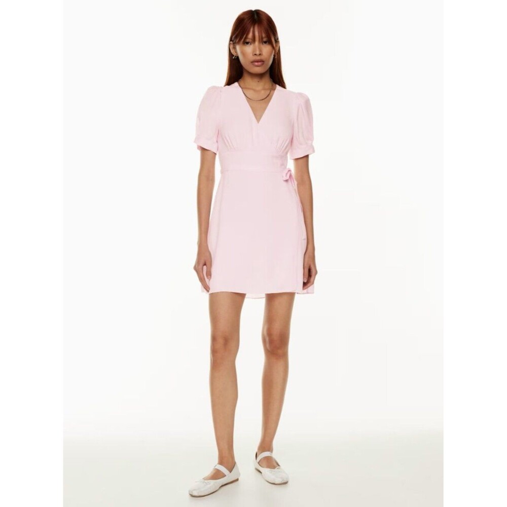 Aritzia Sunday Best Coronation Wrap Dress S NWT - Picture 2 of 4